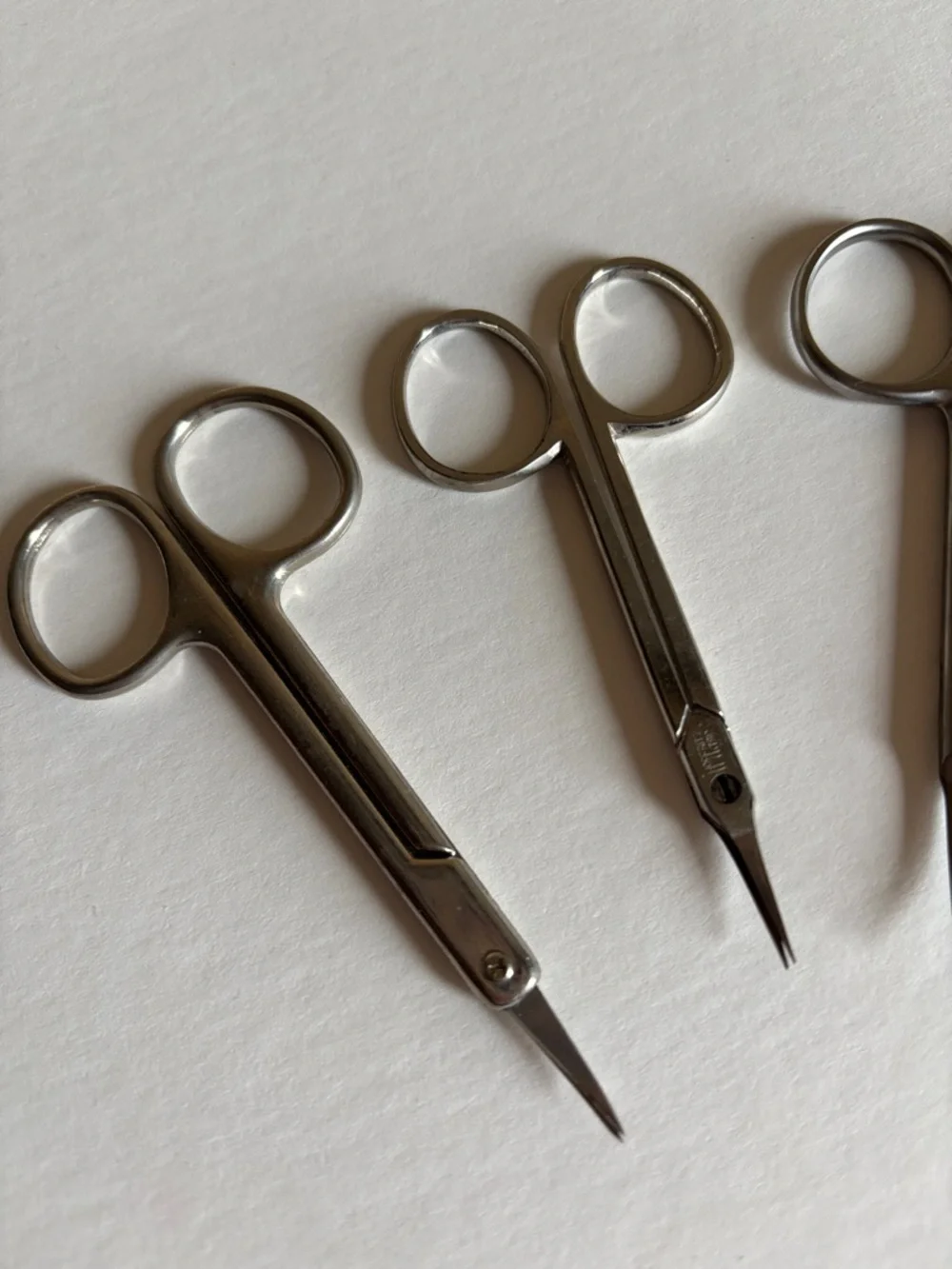 4 Nail and Cuticle Scissors Manicure Professional